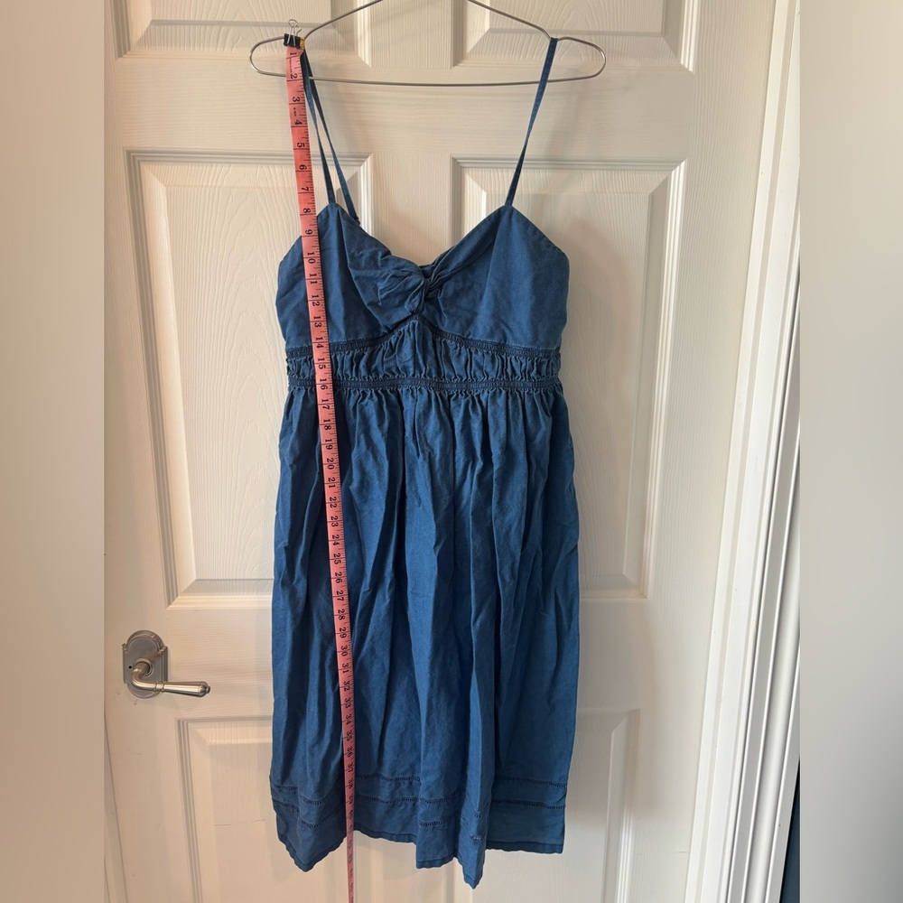 J. Crew Denim Blue Dress Size 12